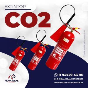 Extintor de gas carbonico preço