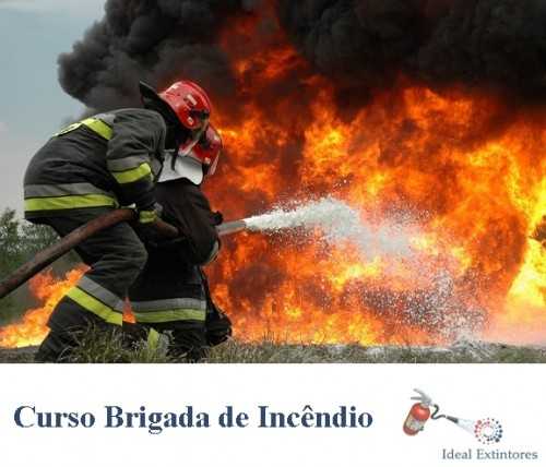 Curso brigada de incêndio