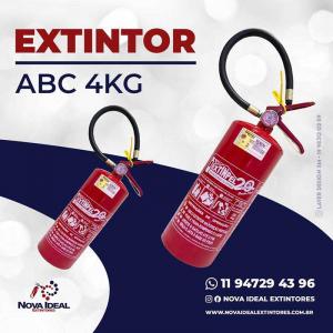 Extintor abc 4kg